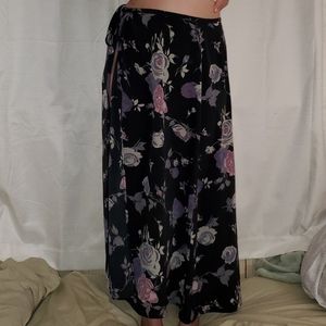 Wrap Maxi Skirt